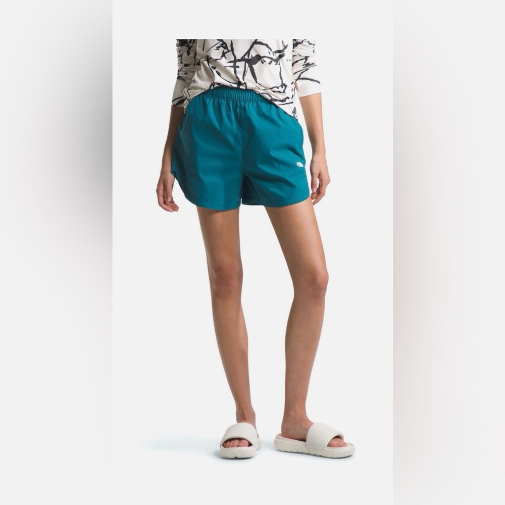 THE NORTH FACE Womens Class V Pathfinder Pull-On Short, Blue Moss, Small Regular